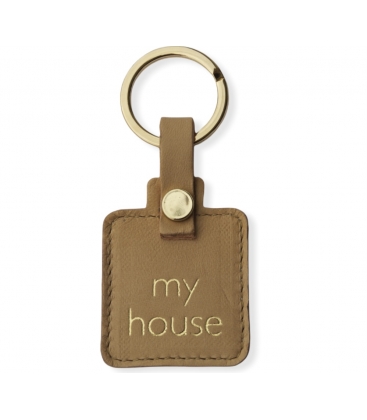 Porte clés cuir MY HOUSE 